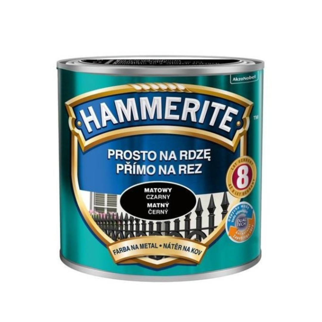 Hammerite priamo na hrdzu matný